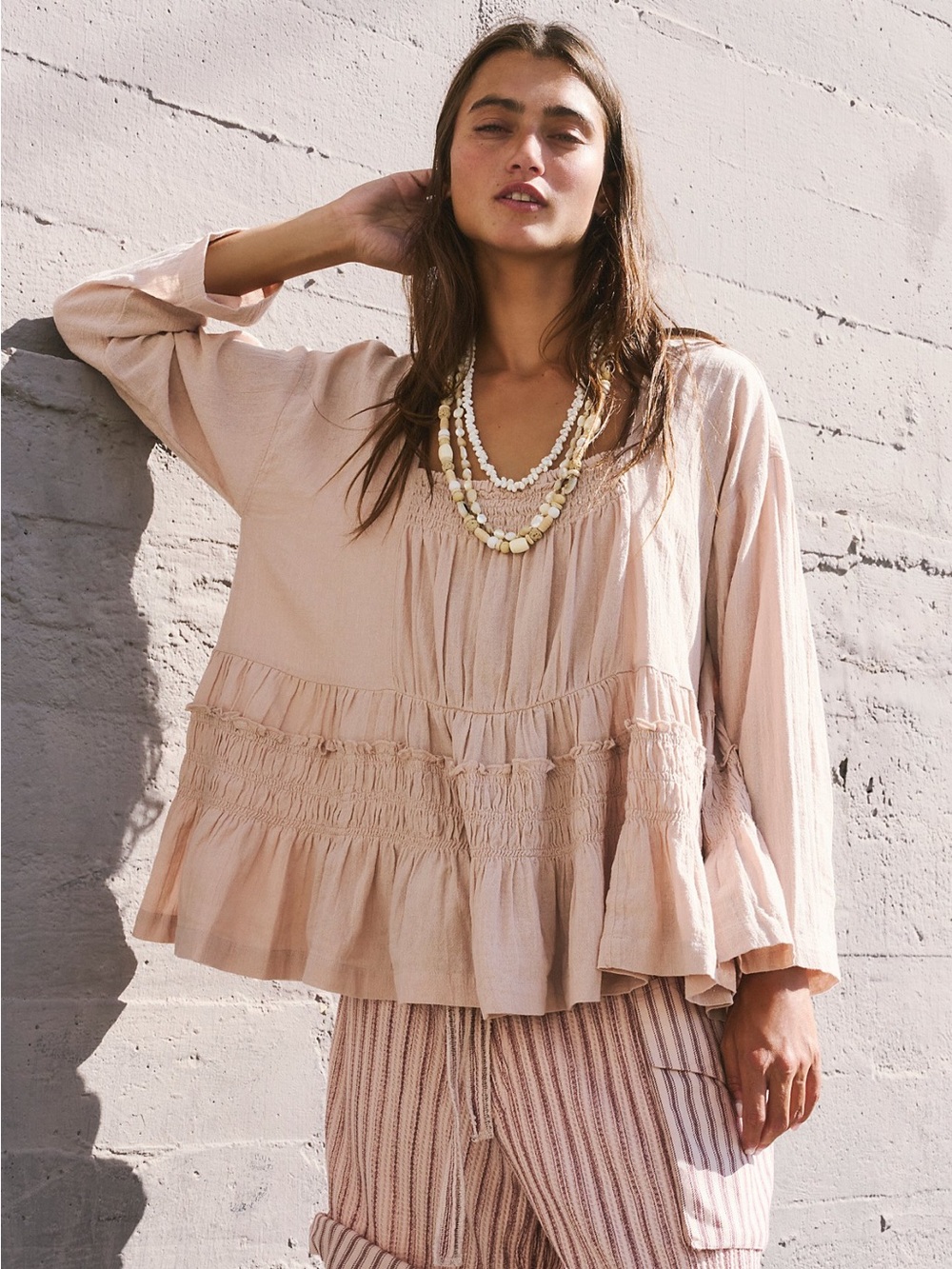 Free People 100% Cotton Nyla Top